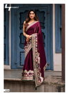Classic Vol 18 By LT Nc Malai Silk Heavy Embroidery Saree Suppliers In India